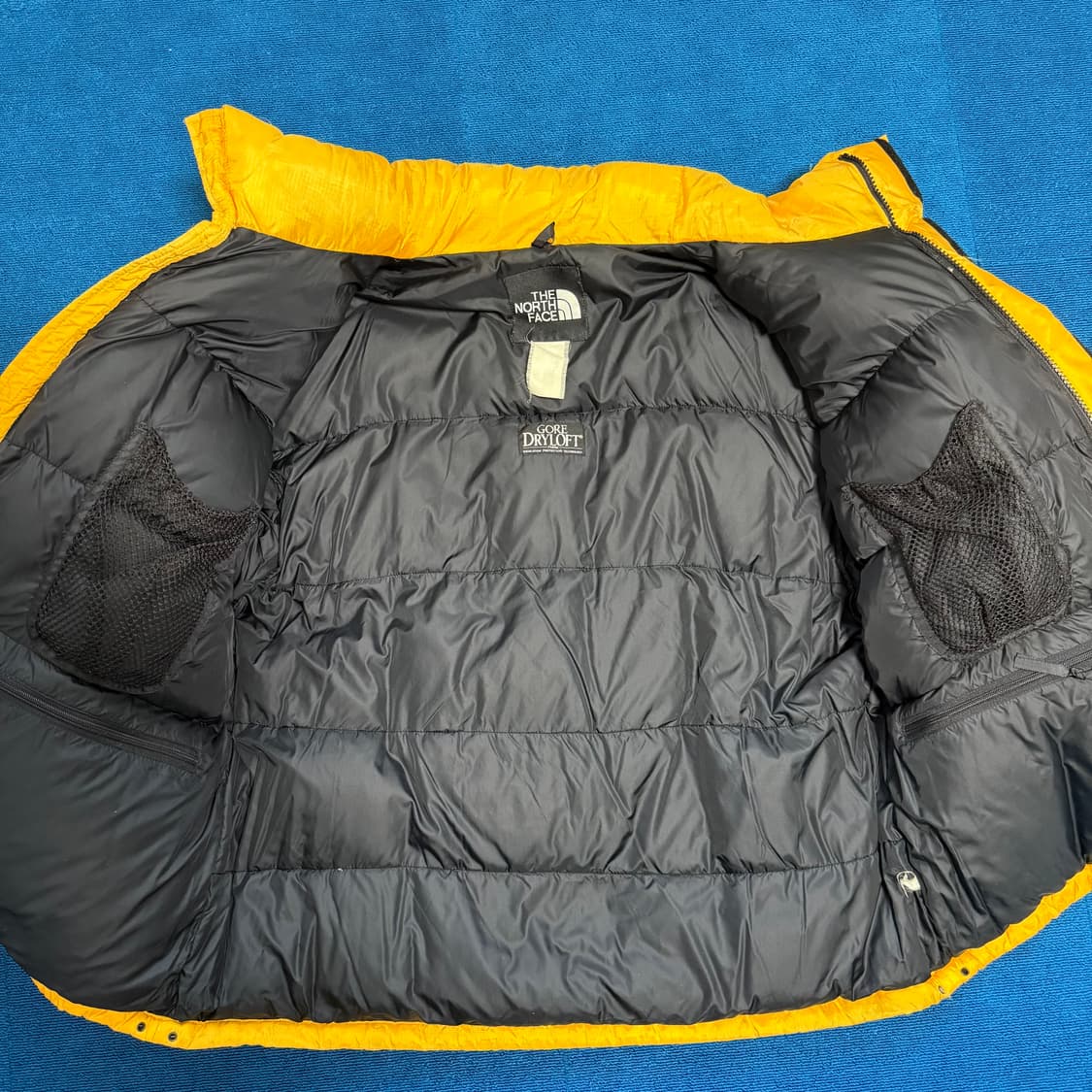 90’s 빈티지 노스페이스 고어 드라이로프트 패딩 USA 상품이미지5
