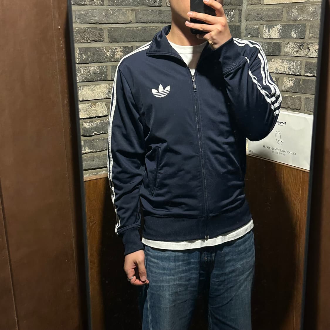 100) 아디다스 파이어버드 삼선 져지 트랙탑 집업 상품이미지9