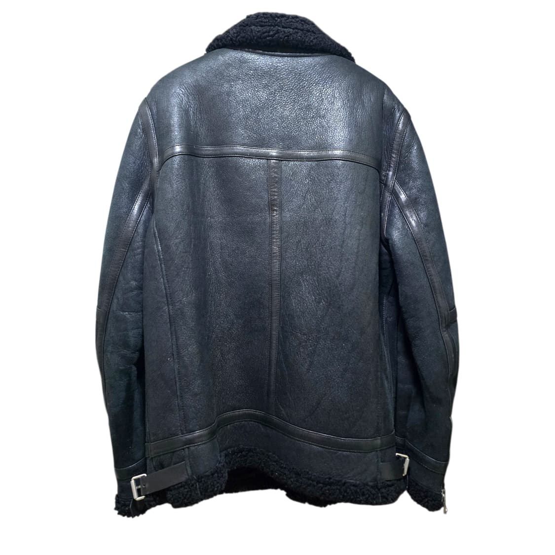 느와르라르메스 블랙라벨 리얼 무스탕 ( 48 / 황금사이즈 새상품급) 상품이미지3