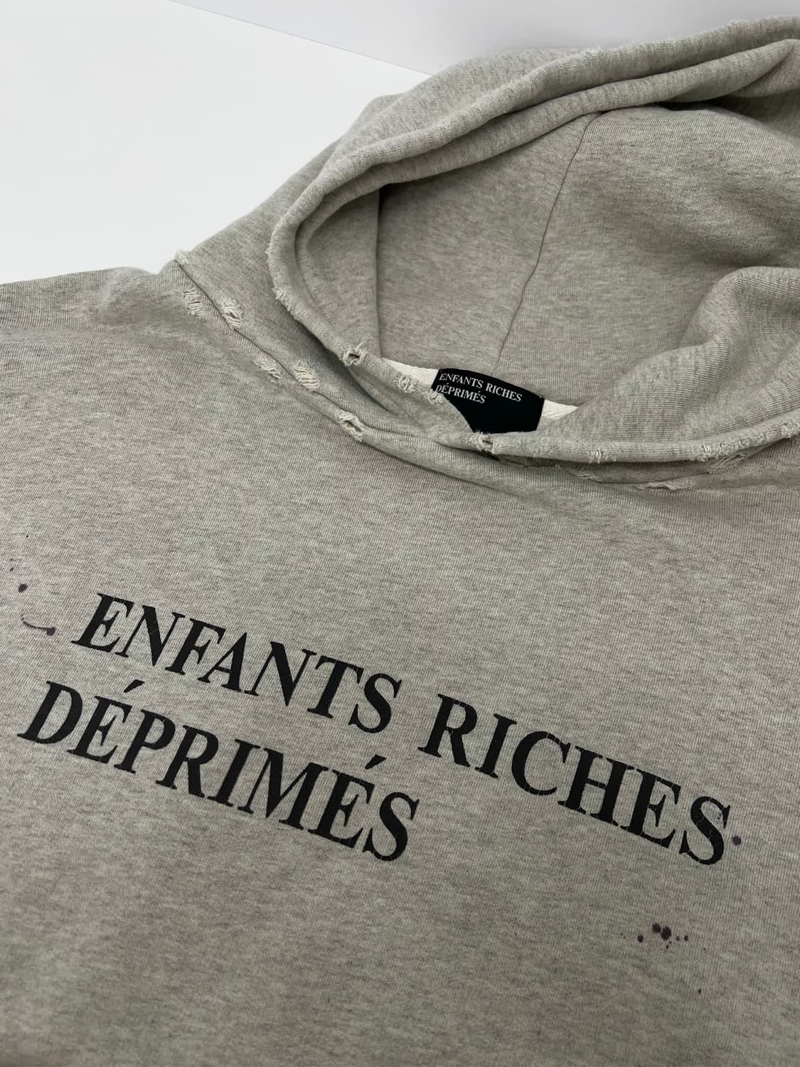 앙팡리쉬데프리메 그레이 후드 enfants riches deprimes 상품이미지3