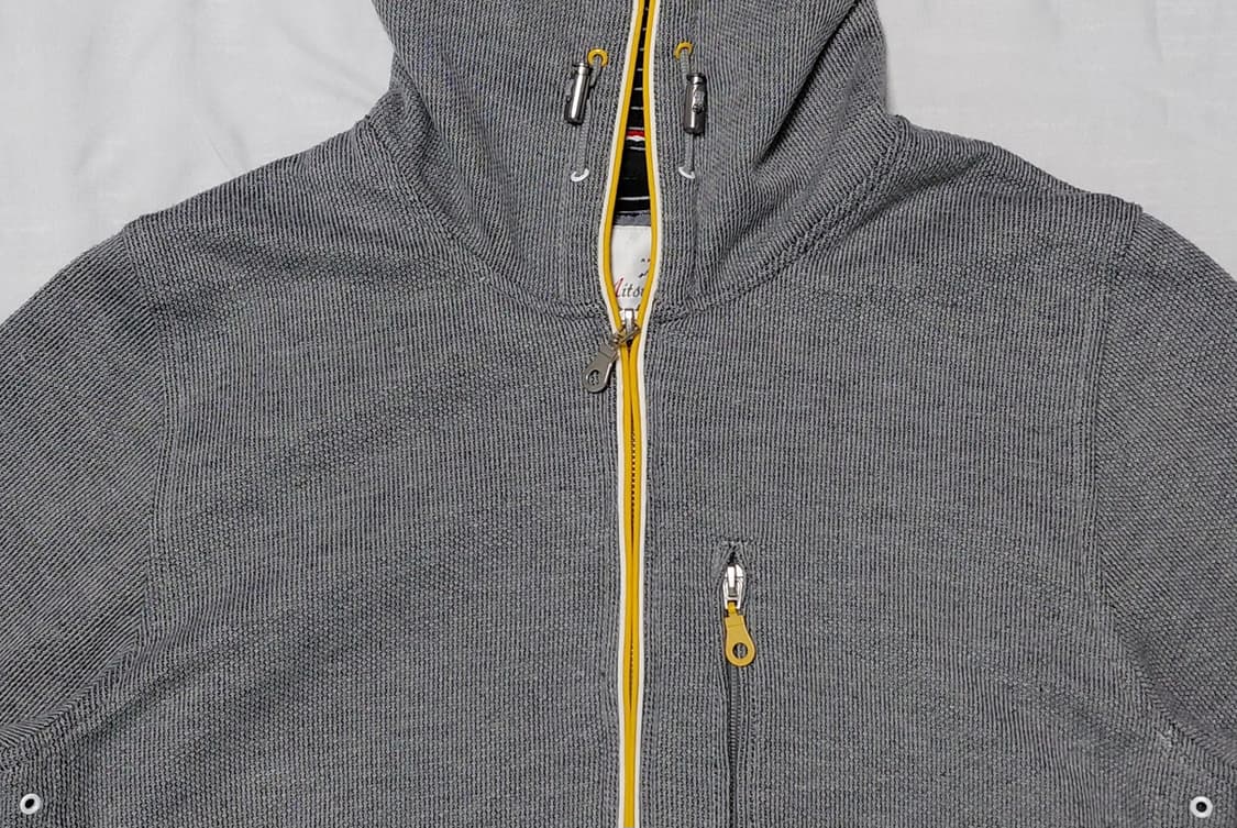 [M] Mitsumine 미츠미네 옐로우 포인트 후드 집업 상품이미지2