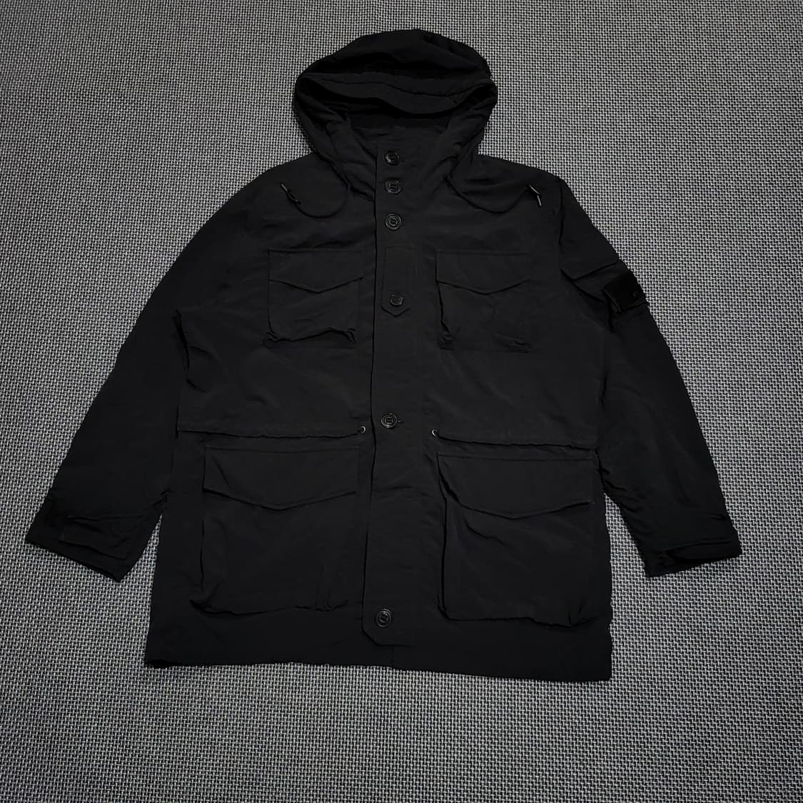 kinloch 킨록앤더슨 퍼프테크 유틸리티 후드 자켓 블랙 (100) 상품이미지1