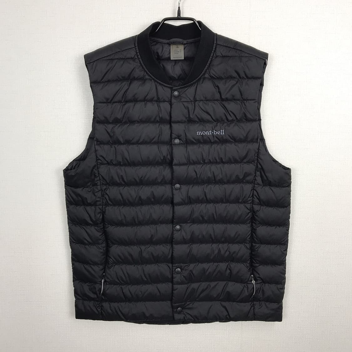 몽벨 구스다운 경량 패딩 조끼 남성L (100) 상품이미지1