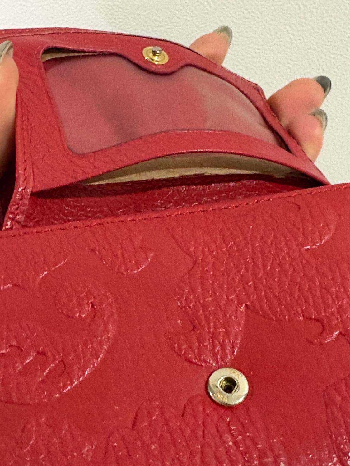 archive 비비안웨스트우드 브리튼 레드 가마구치 trifold 반지갑 상품이미지8