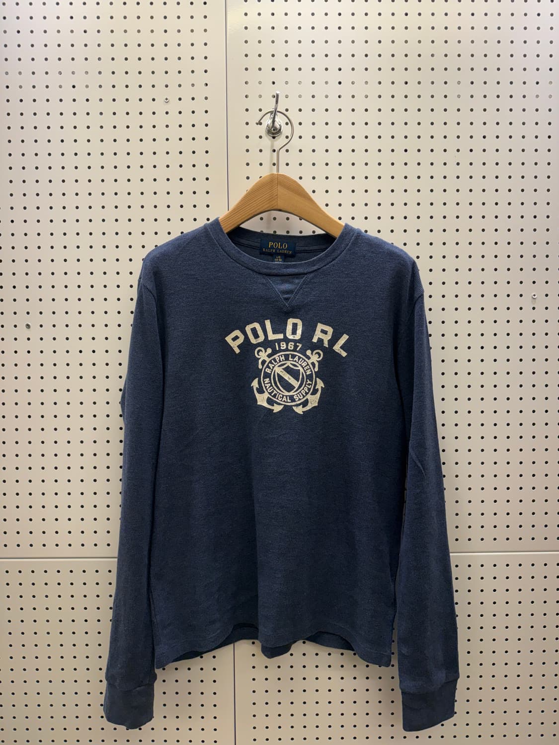 폴로 랄프로렌 로고 프린트 크루넥 맨투맨 U474 상품이미지2