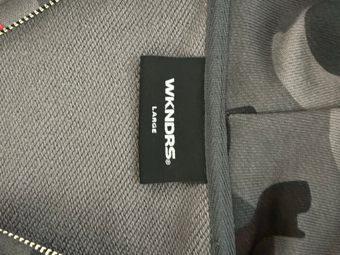 위캔더스 카모 HOF후드집업 상품이미지3