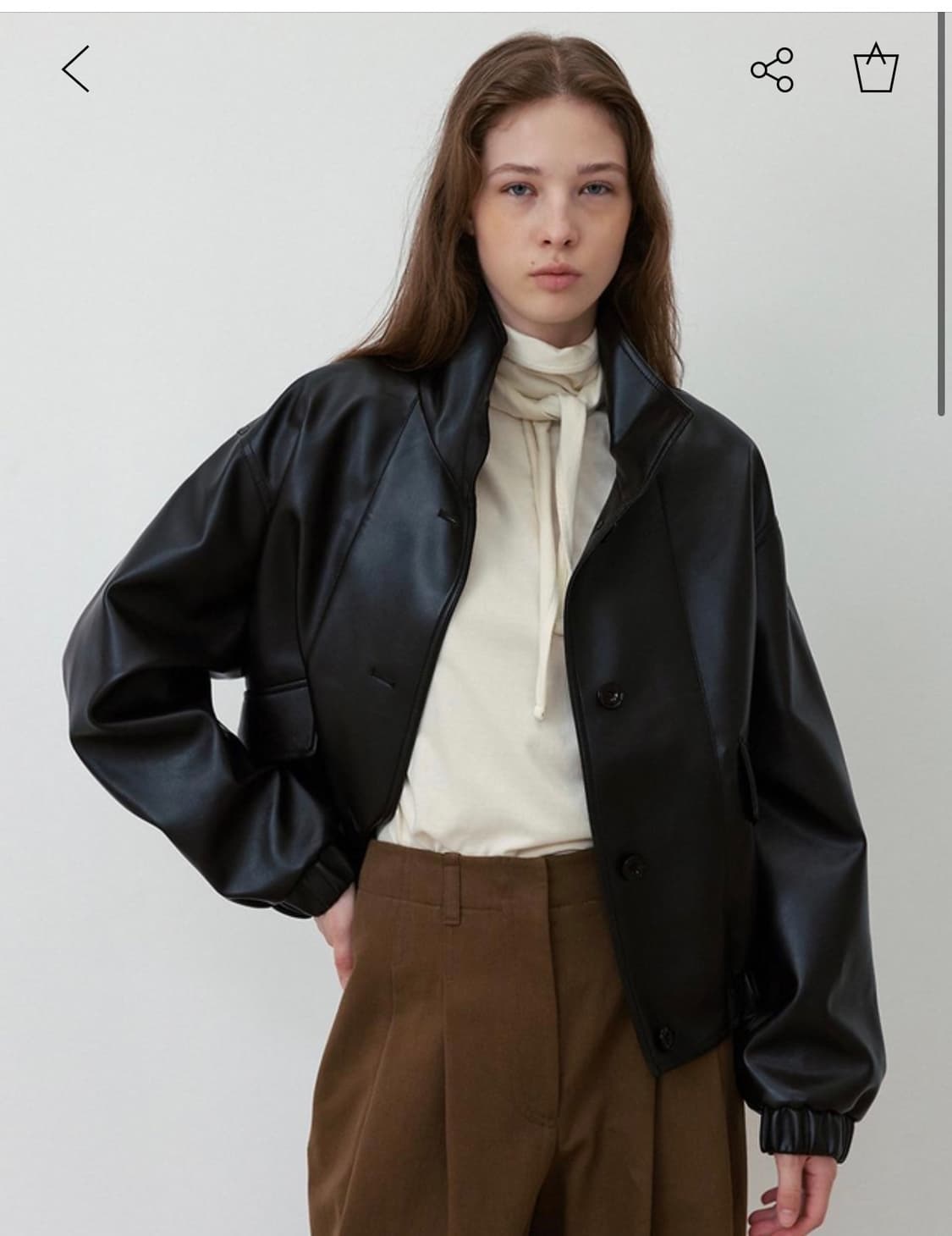 Rrace Leather Jacket 상품이미지2