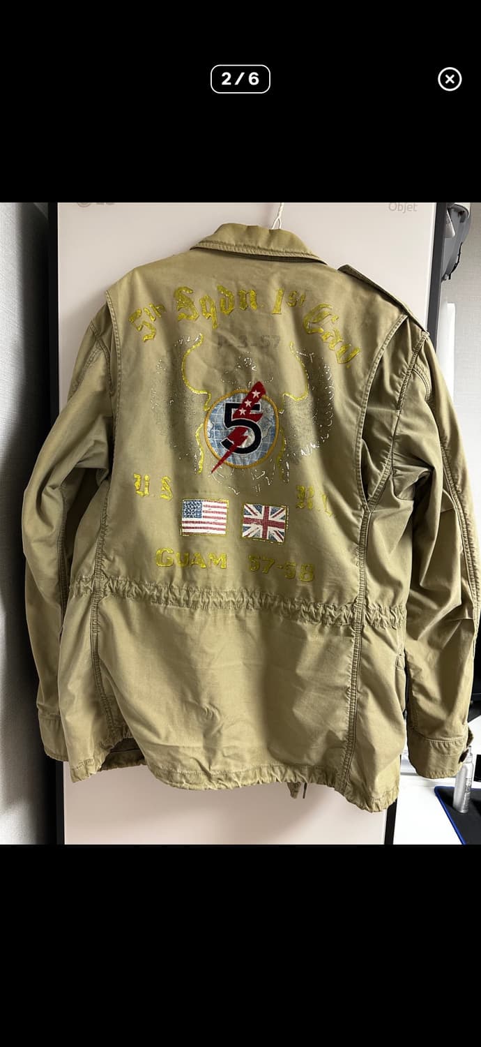 폴로 랄프로렌 M43 필드자켓 m(디스트레스 버젼) 상품이미지1