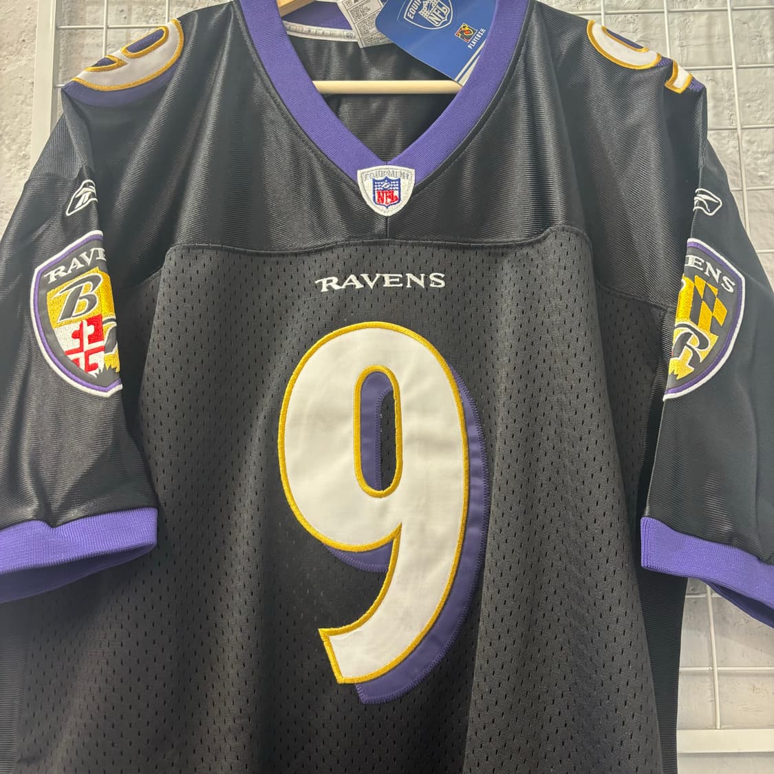 NFL X 리복 볼티모어 레이븐스 유니폼 져지 2XL 상품이미지5