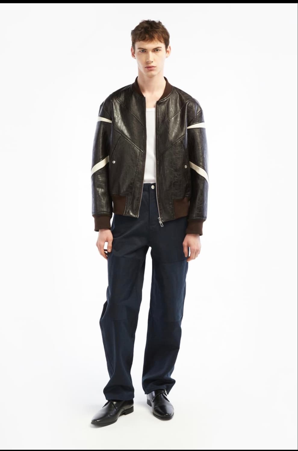 타일레 two tone paneled blouson 상품이미지1