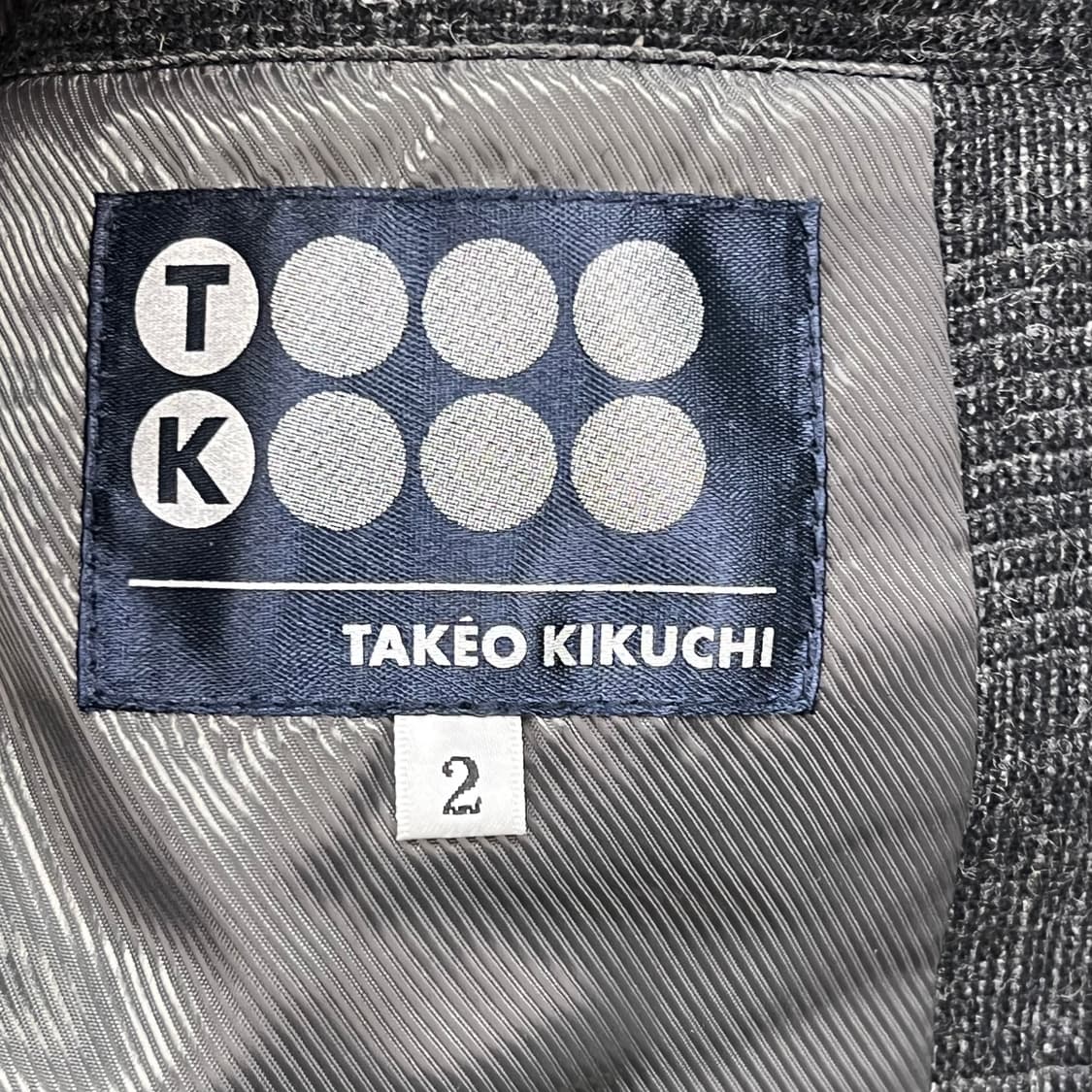 타케오키쿠치 멀티포켓 체크자켓 r2353 상품이미지6