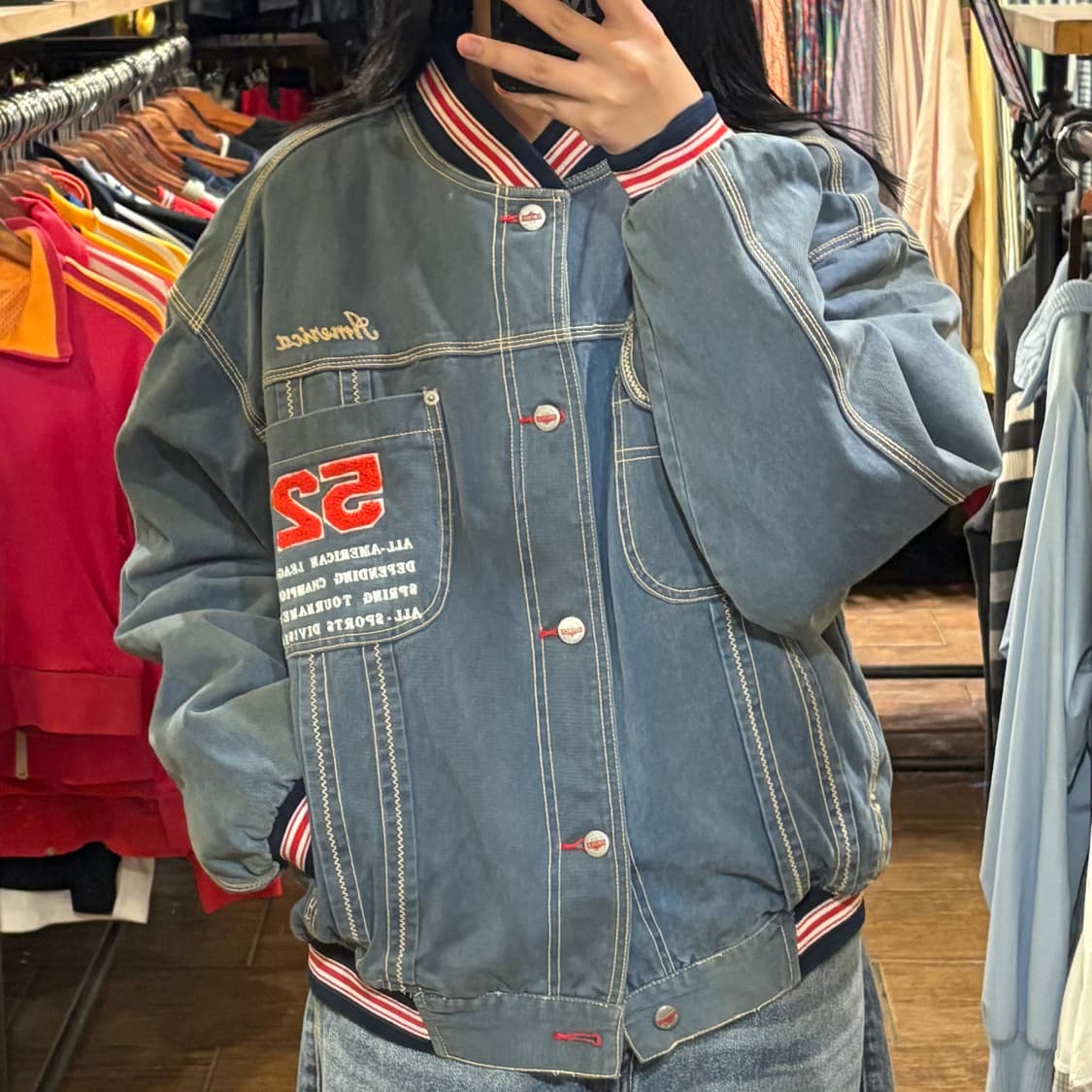 [HI] VTG 데님바시티자켓 상품이미지1