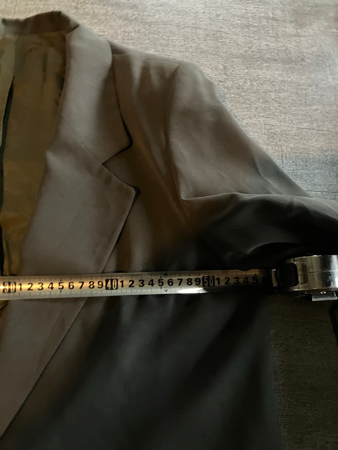 일본빈티지 올드스쿨아메카지 혁오풍 너드남 블레이저자켓 브라운 상품이미지2