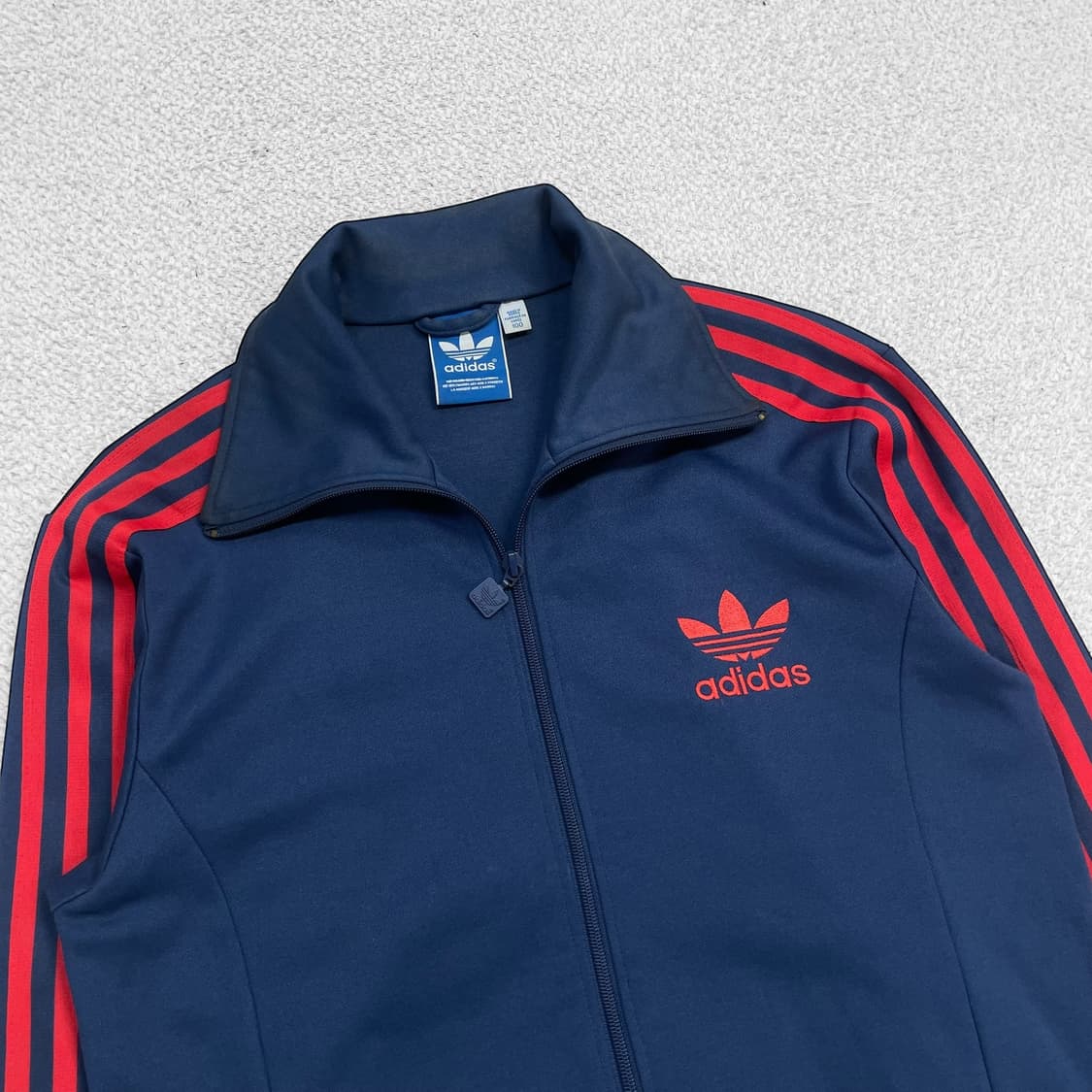 아디다스 유로파 트랙탑 져지 네이비 레드 상품이미지2