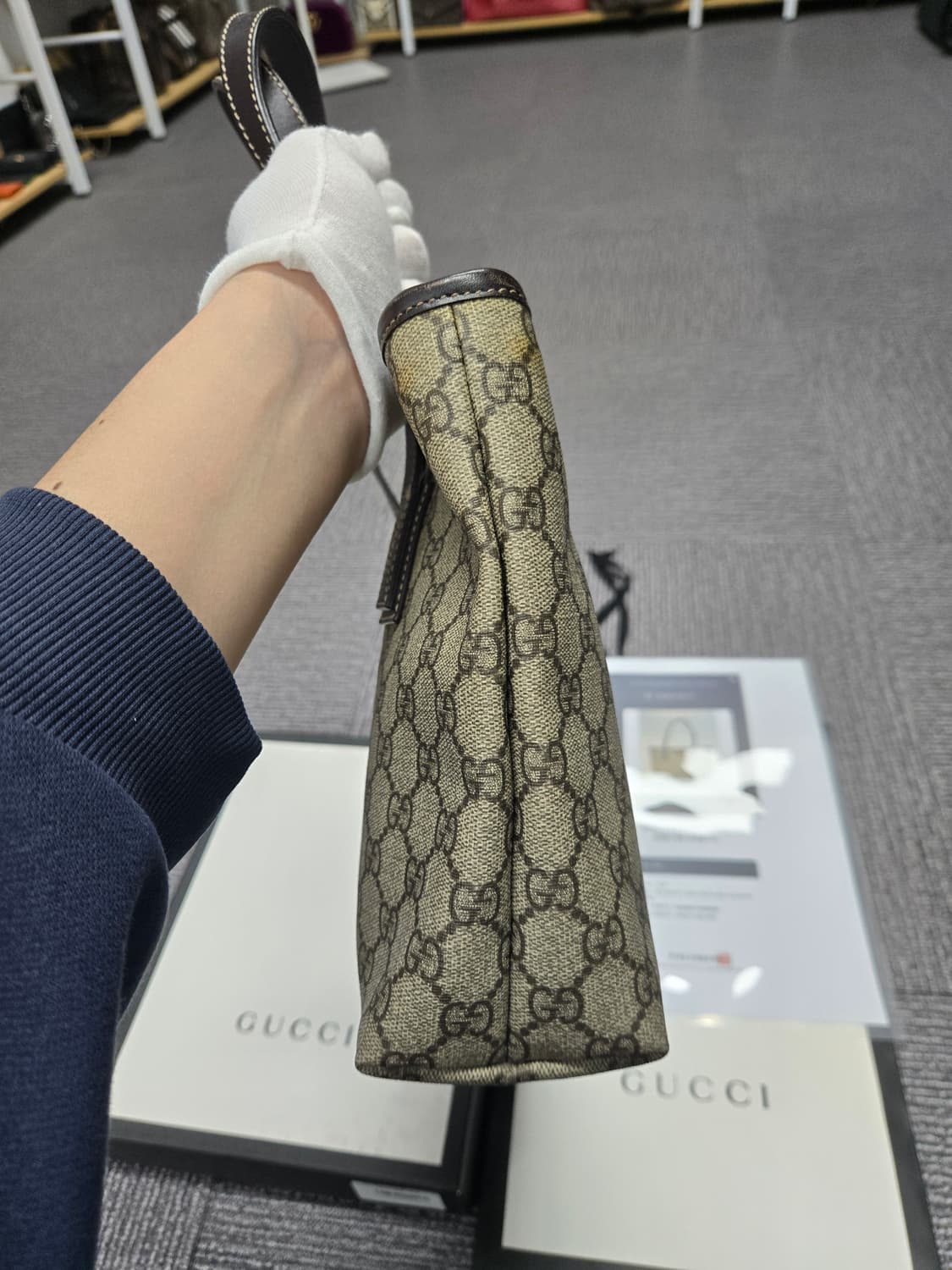 [특가][정품] 구찌 시그니처 토트백 상품이미지4