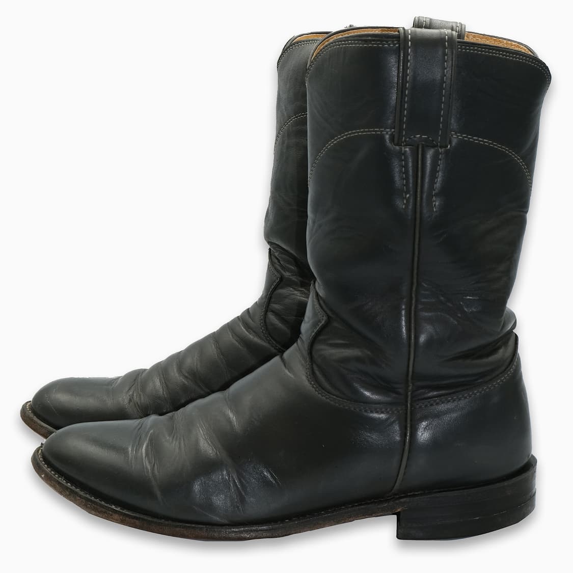 빈티지 저스틴 웨스턴 레더 부츠 8.5D(260-265)사이즈 BT265 상품이미지3