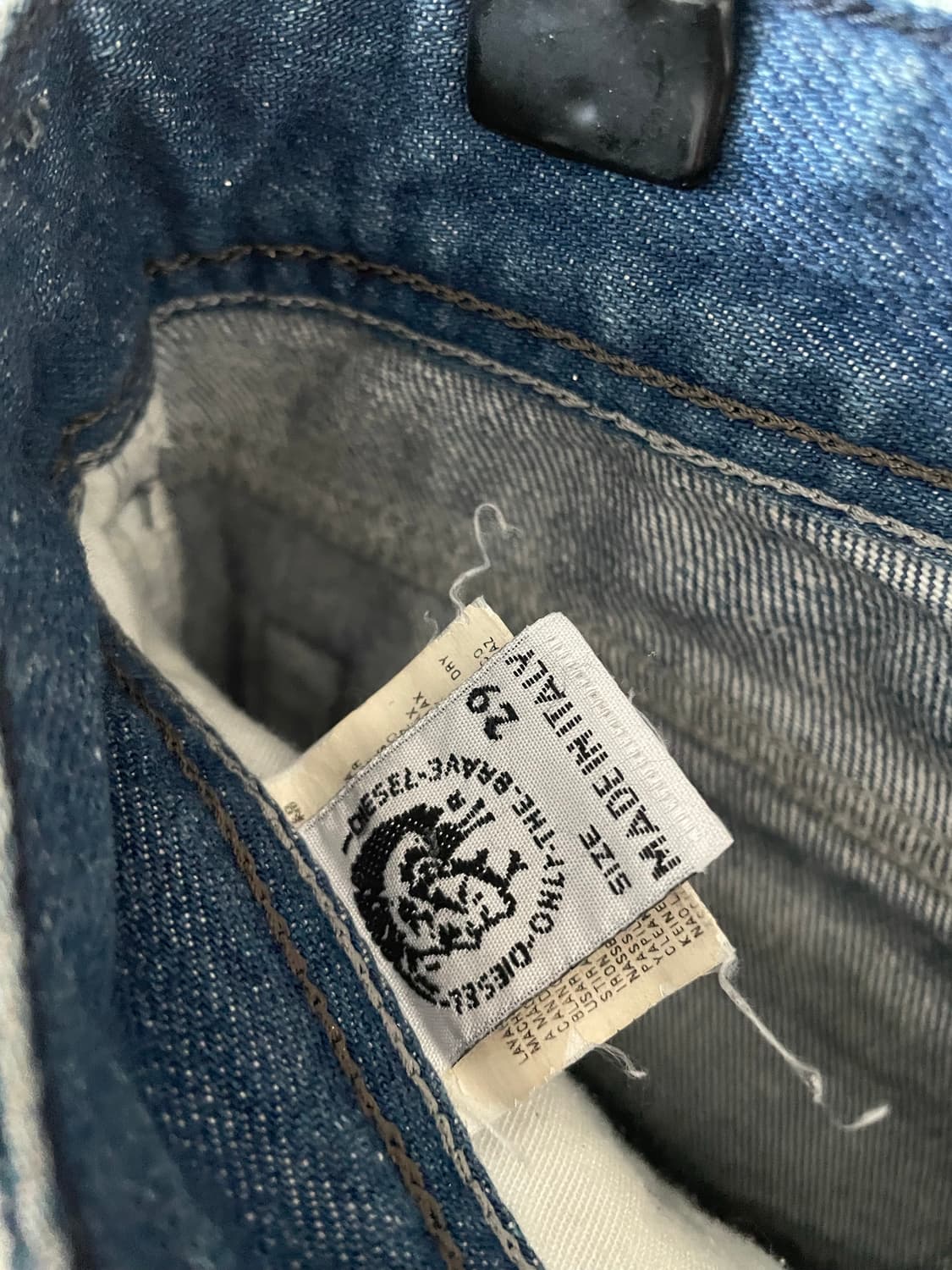 디젤 플레어 데님 팬츠 상품이미지4