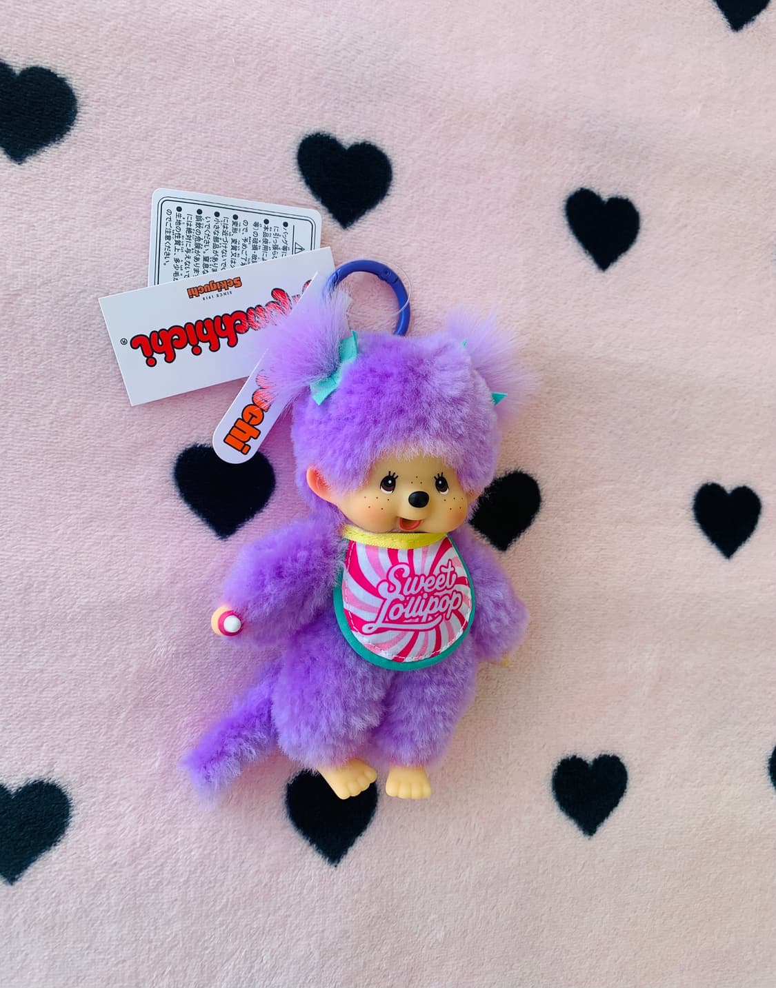 🍭롤리팝 퍼플 몬치치 키체인 상품이미지3