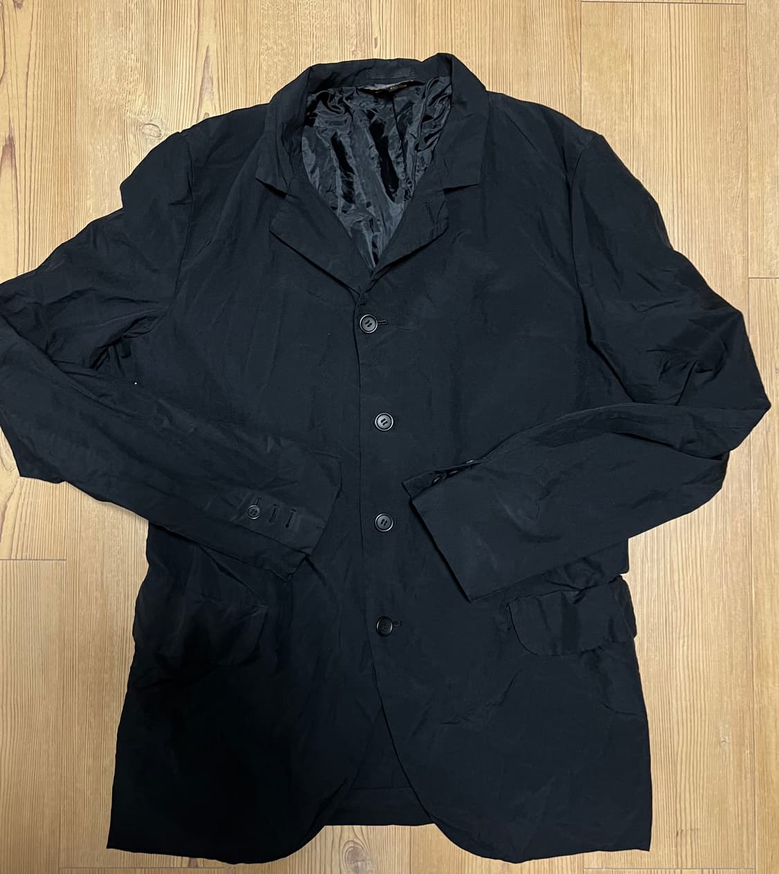 BLACK 꼼데가르송 블랙 자켓 판매 상품이미지1