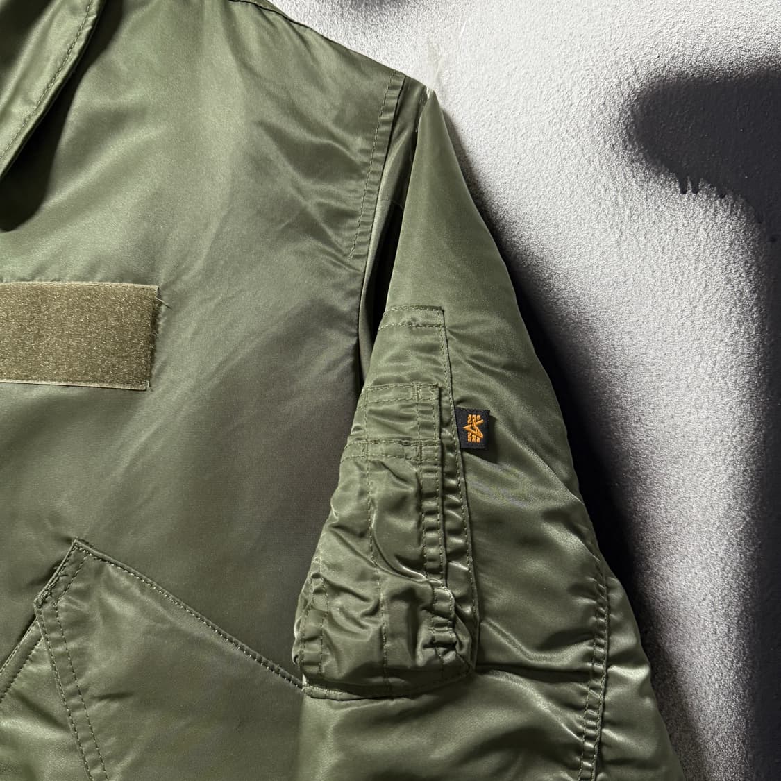 알파인더스트리 USA 00s cwu-45p 플라이트 봄버 자켓 상품이미지3