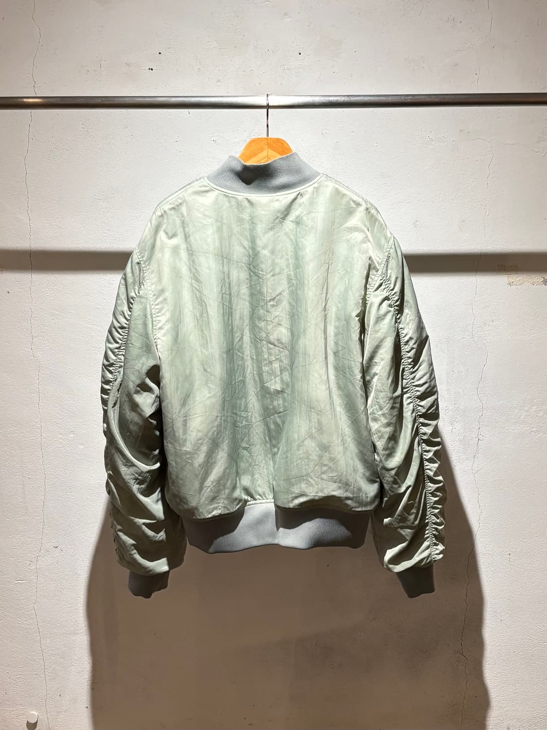STUSSY Dyed Nylon Bomber Stone 상품이미지5