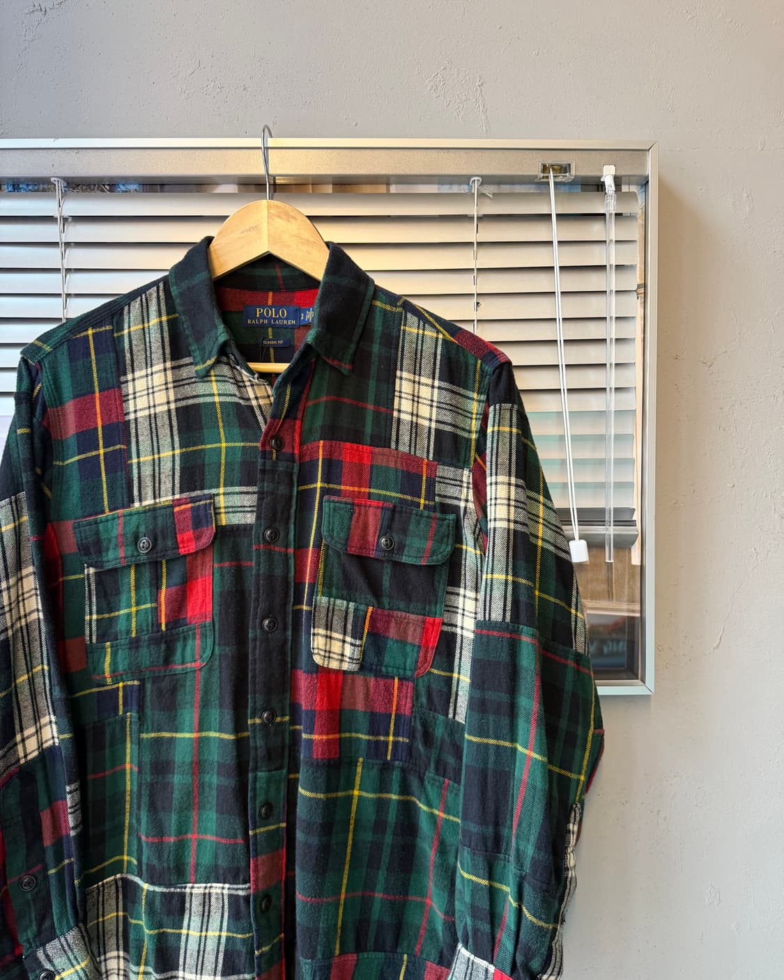 Polo Ralph Lauren PATCHWORK CHECK FLANNE 상품이미지3