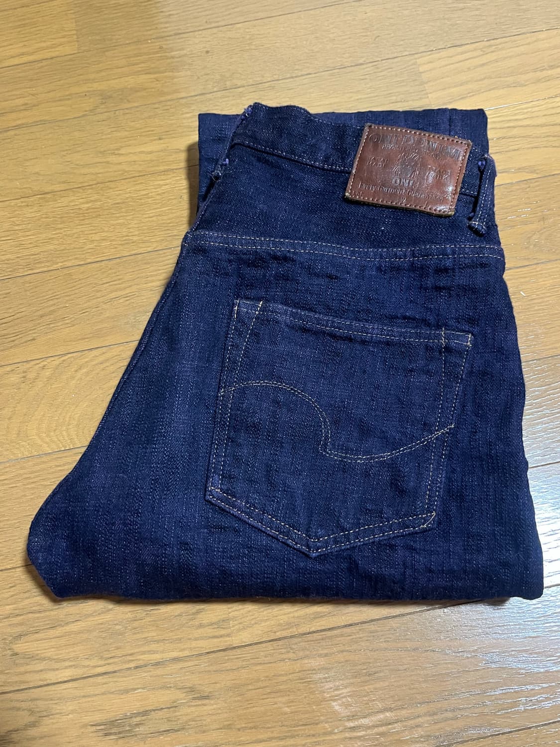 [31] 오니 데님 Oni denim 17온스 범피  Bumpy 무라사키 상품이미지4