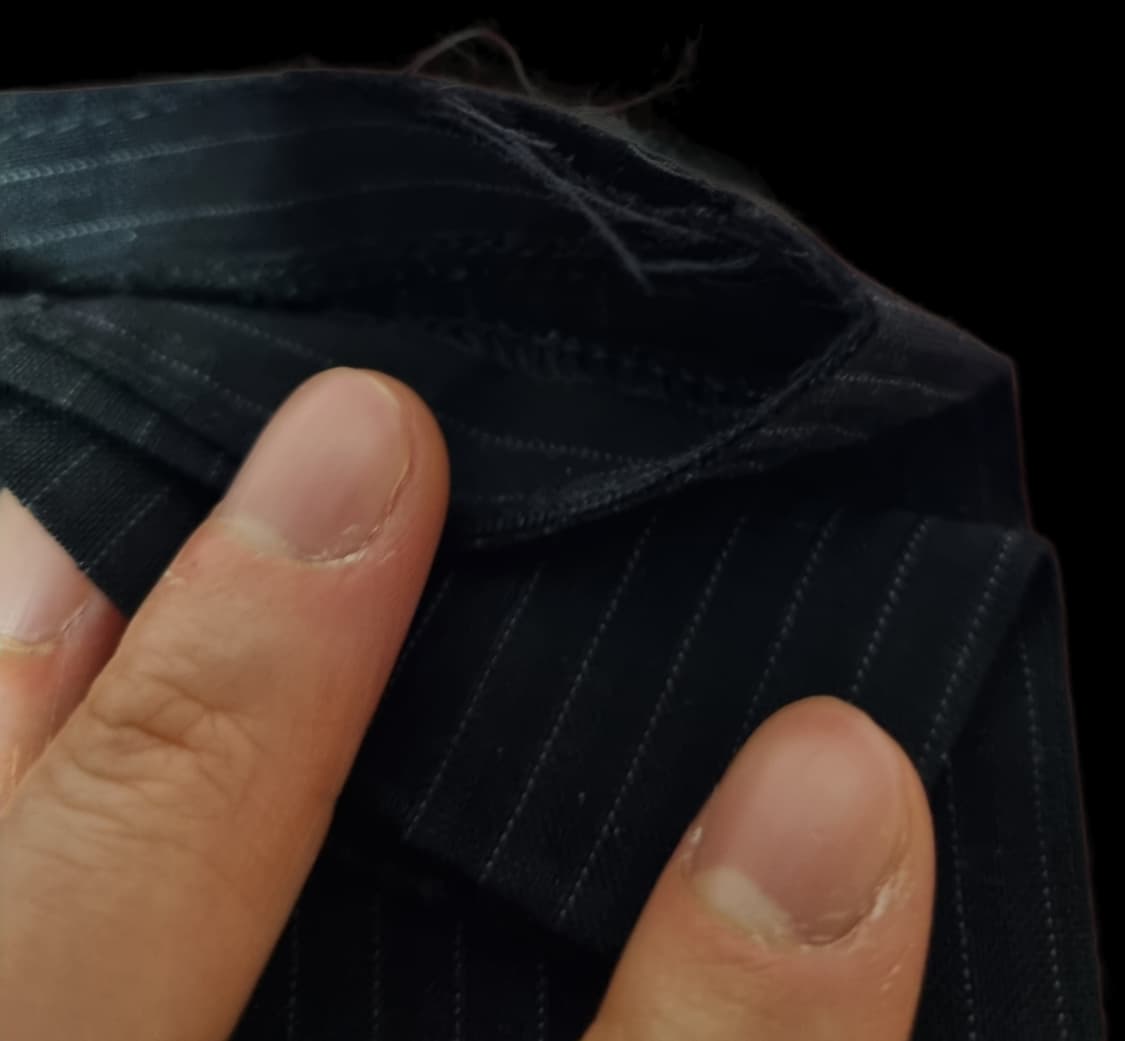 타케오 키쿠치 블랙 스트라이프 셋업 정장 상품이미지8