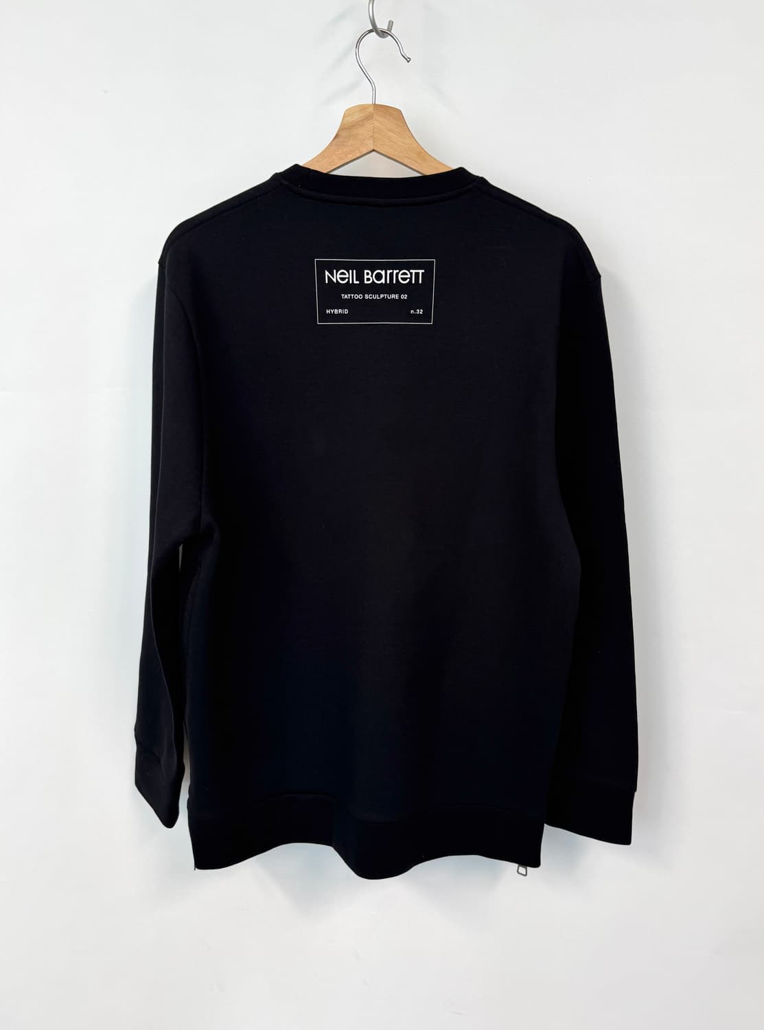 NEIL BARRETT 닐바렛 타투 석고상 프린트 스웻셔츠 M 상품이미지3
