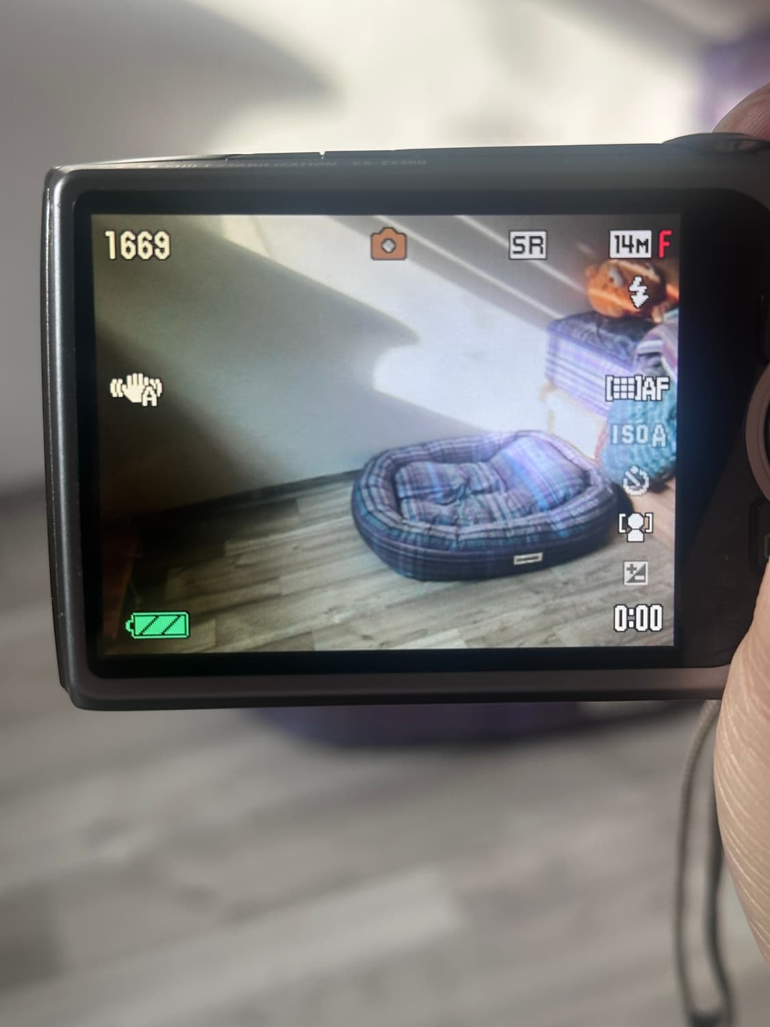 디카 카시오 엑슬림 z2300 블루 디지털카메라 상품이미지6