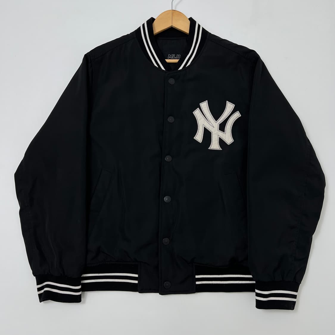 MLB 엠엘비 NY 블랙 베이스볼 자켓 상품이미지2