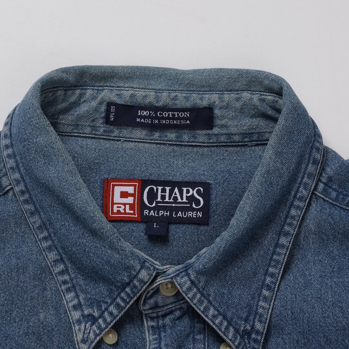 CHAPS ralph lauren 원포켓 데님 셔츠   상품이미지8