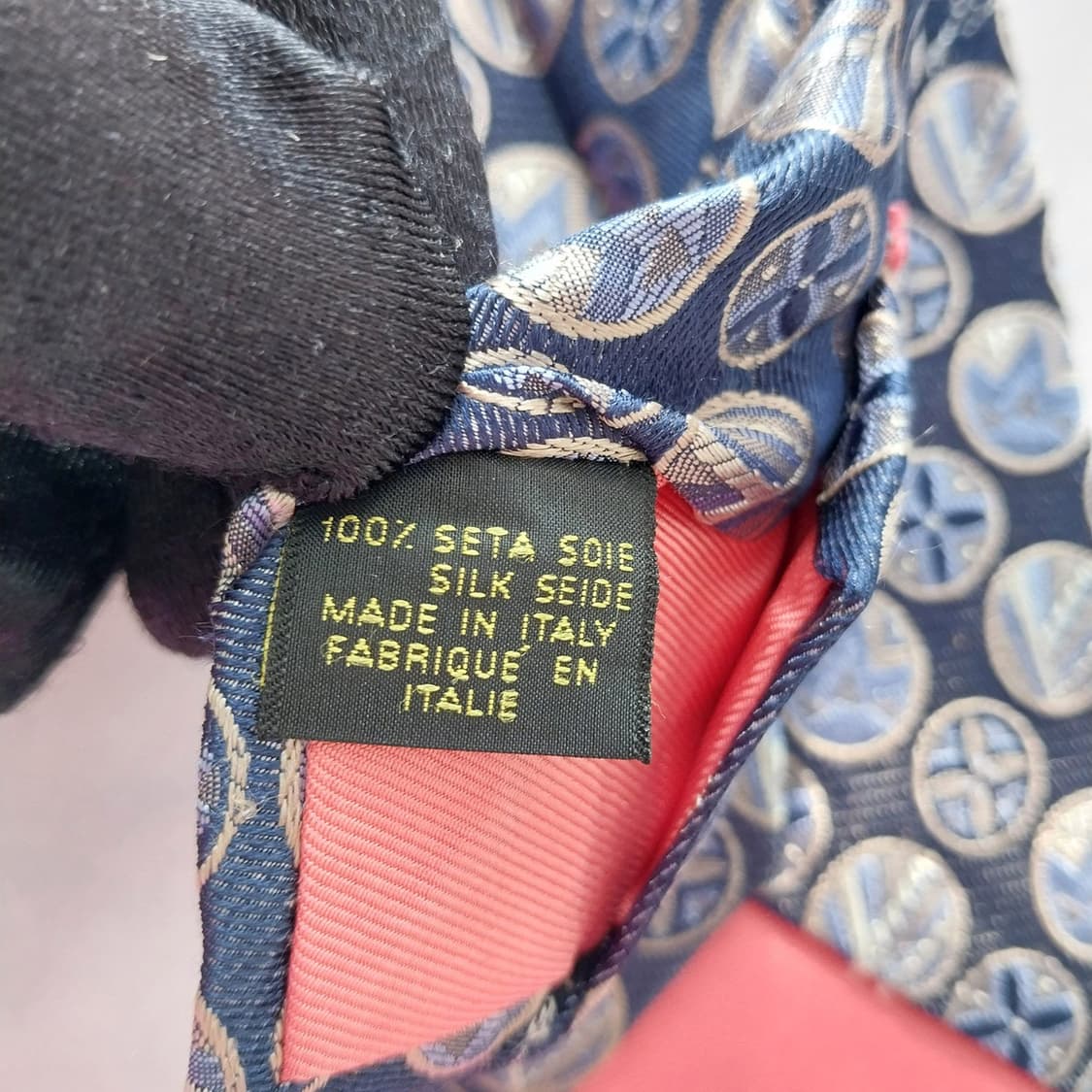 에밀리오 푸치 실크 자카드 넥타이 8.6cm S~A+등급 K1359
 상품이미지9