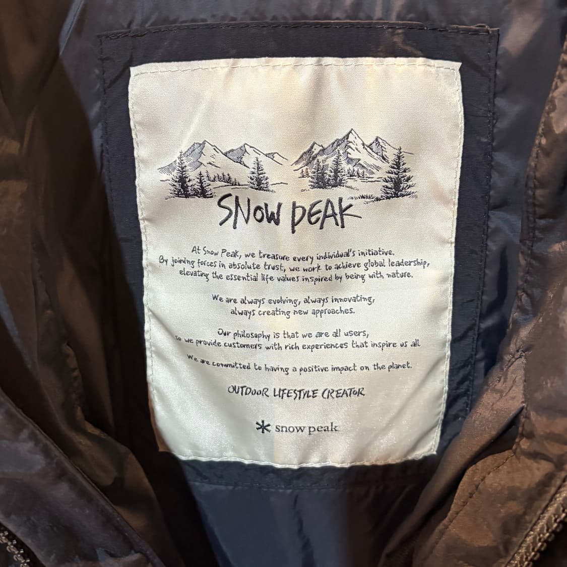 스노우피크 카라 부클넥 헤비 다운 자켓 상품이미지6