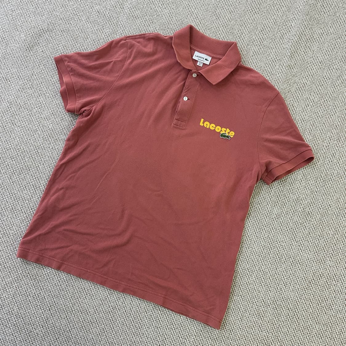 L 라코스테 네임 프린트 폴로 셔츠 0413D 상품이미지1