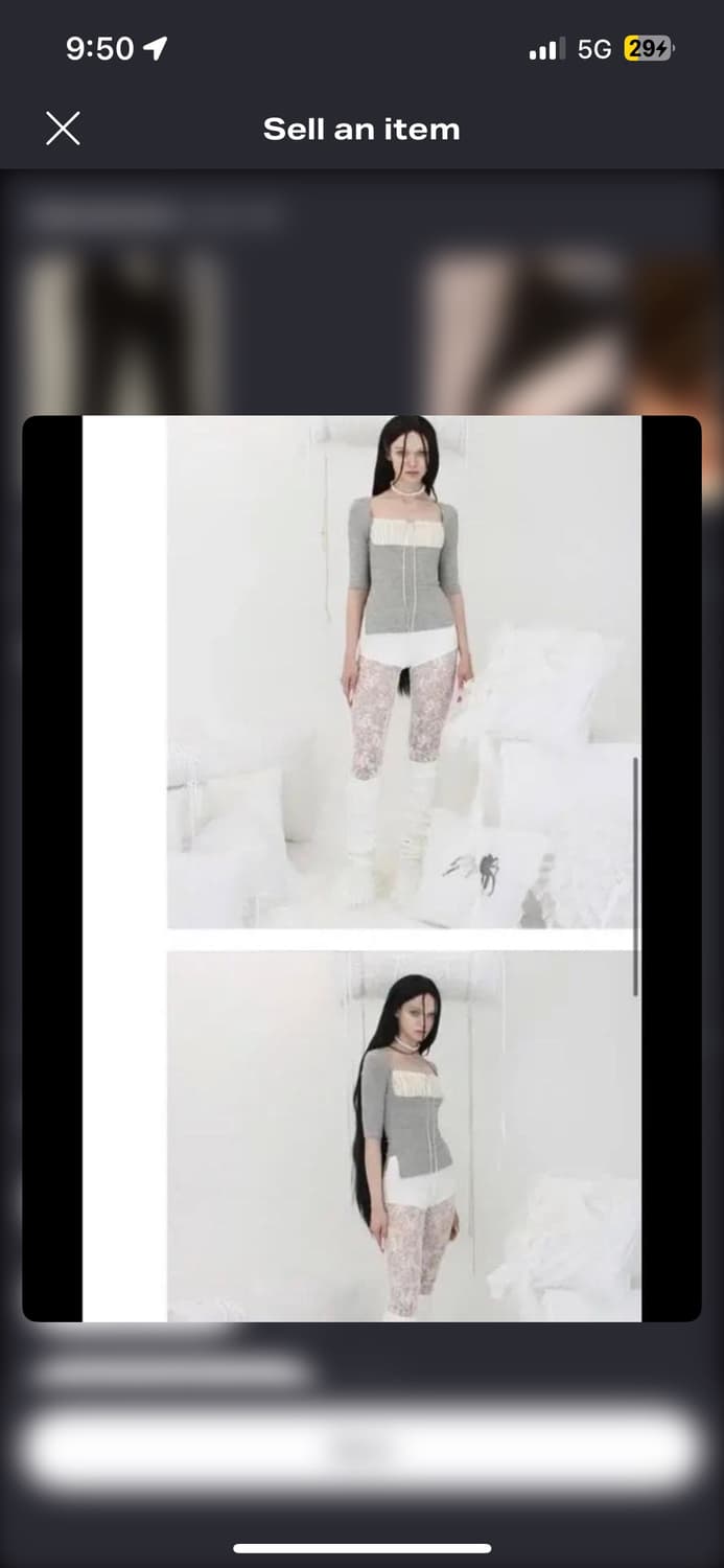 본네 bonnae 레이스 레그워머 레깅스 상품이미지2