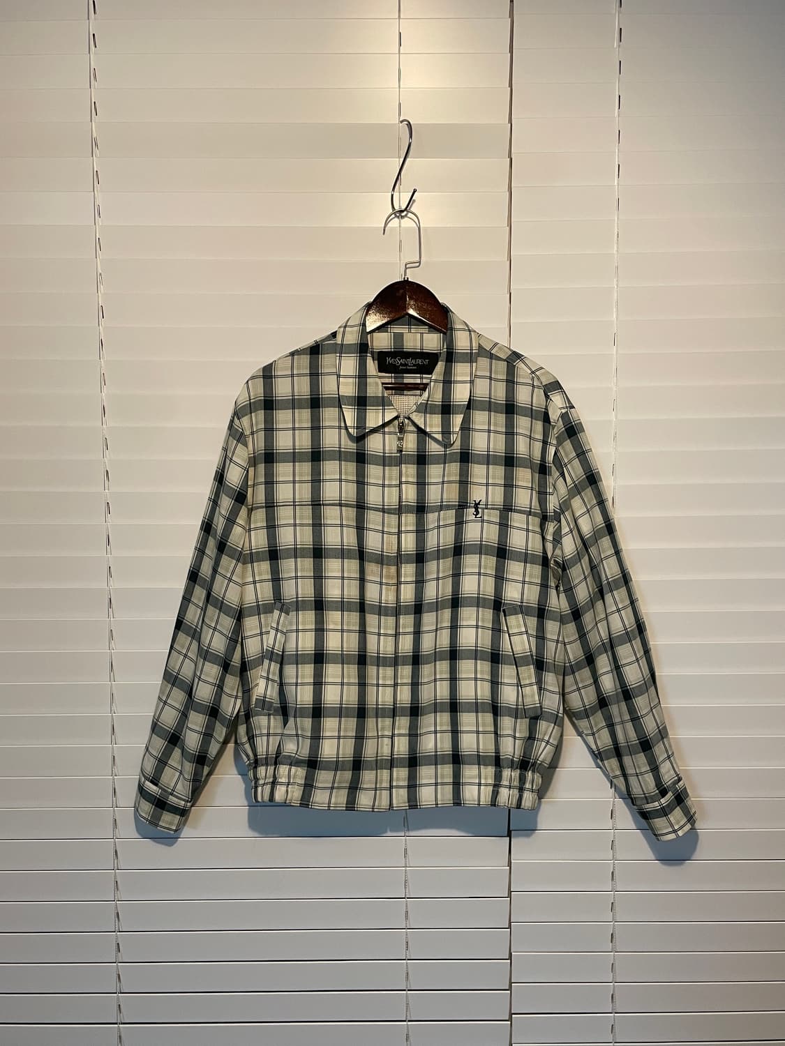 입생로랑 뿌르옴므 체크 자켓 상품이미지3