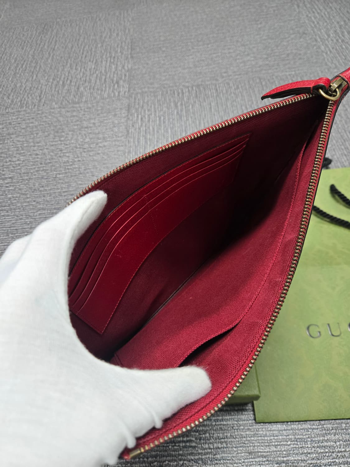 [특가][한정판] 구찌 킹스네이크 클러치백 상품이미지6