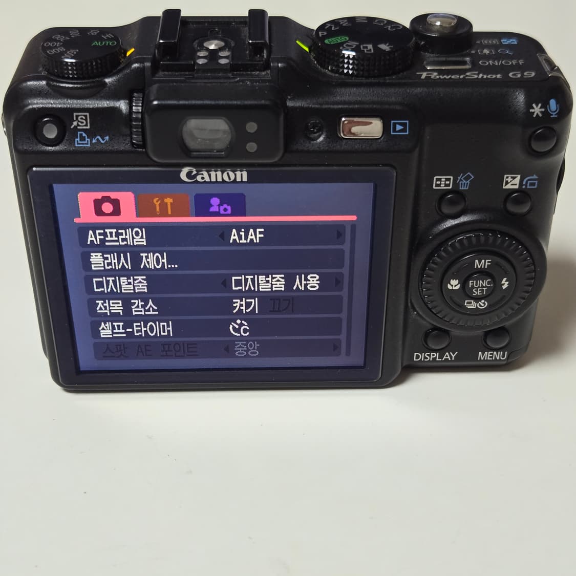 캐논 파워샷 G9 블랙 카메라 상품이미지5