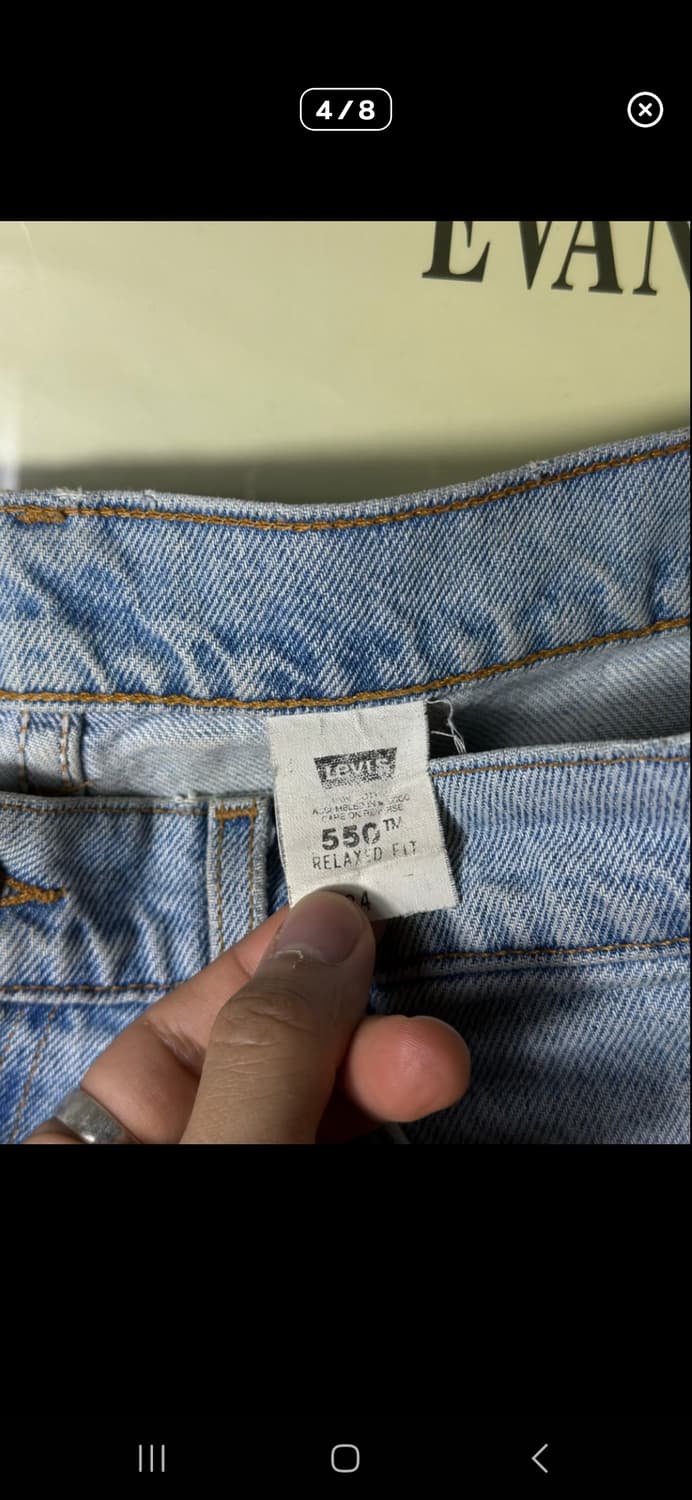 리바이스 550 컷오프 반바지 상품이미지4