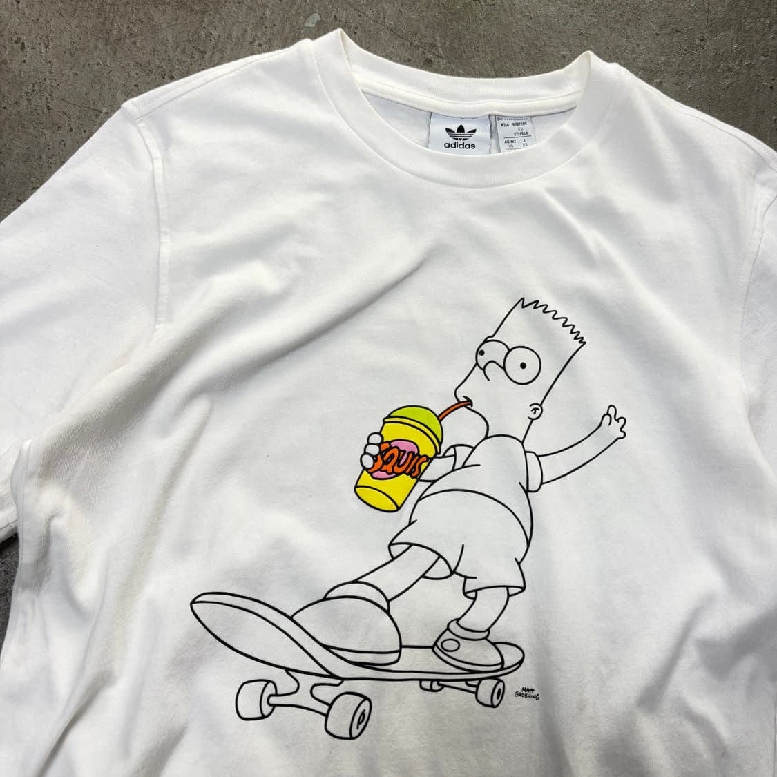 아디다스X디즈니 콜라보 심슨 반팔티[2255] 상품이미지4