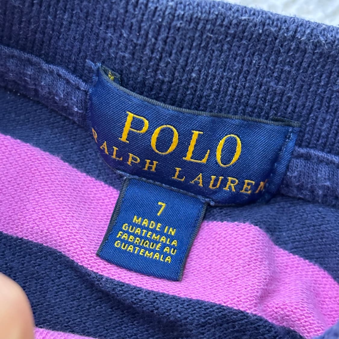 7 폴로랄프로렌 키즈 카라 반팔 티셔츠 0305E 상품이미지3