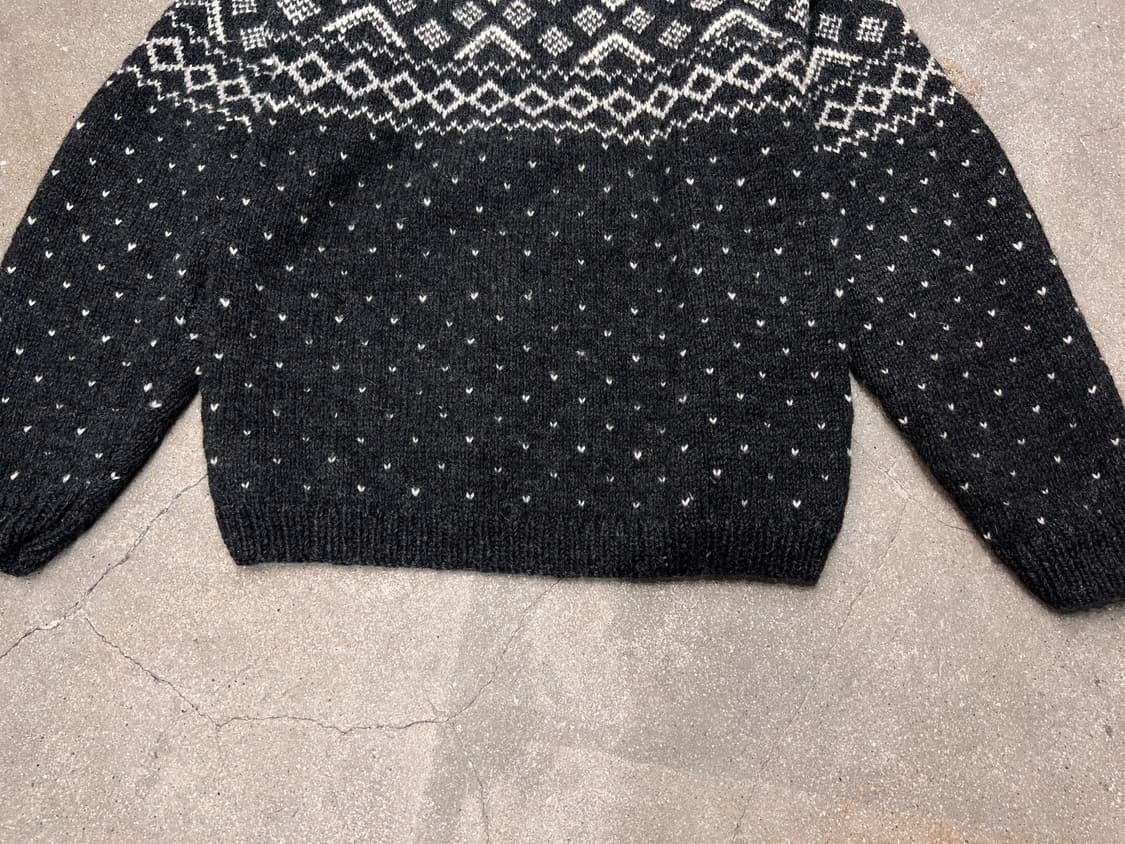 OSLO 핸드메이드 노르딕 울 스웨터 상품이미지8