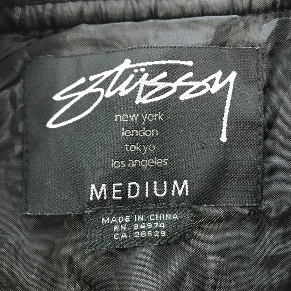 스투시 STUSSY 크라운 크롭 봄버자켓 [여성M] 상품이미지5