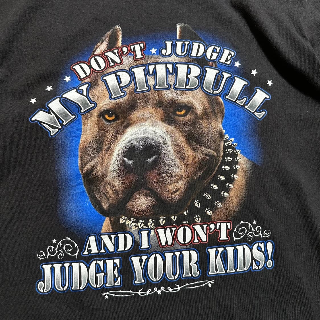 PITBULL 핏불 프린트 반팔 티셔츠 상품이미지3