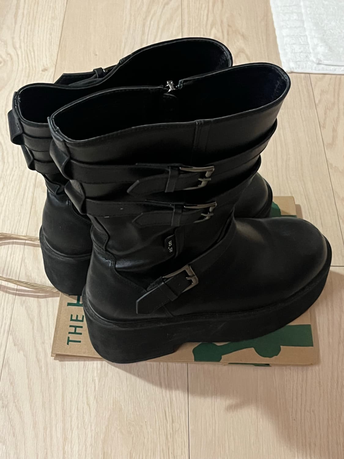 애즈온 마야부츠 미디 블랙 240 상품이미지6