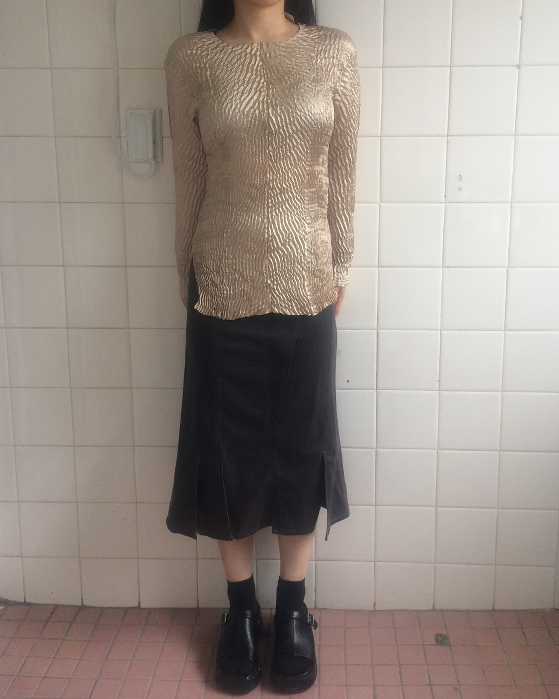Pleats top 상품이미지7