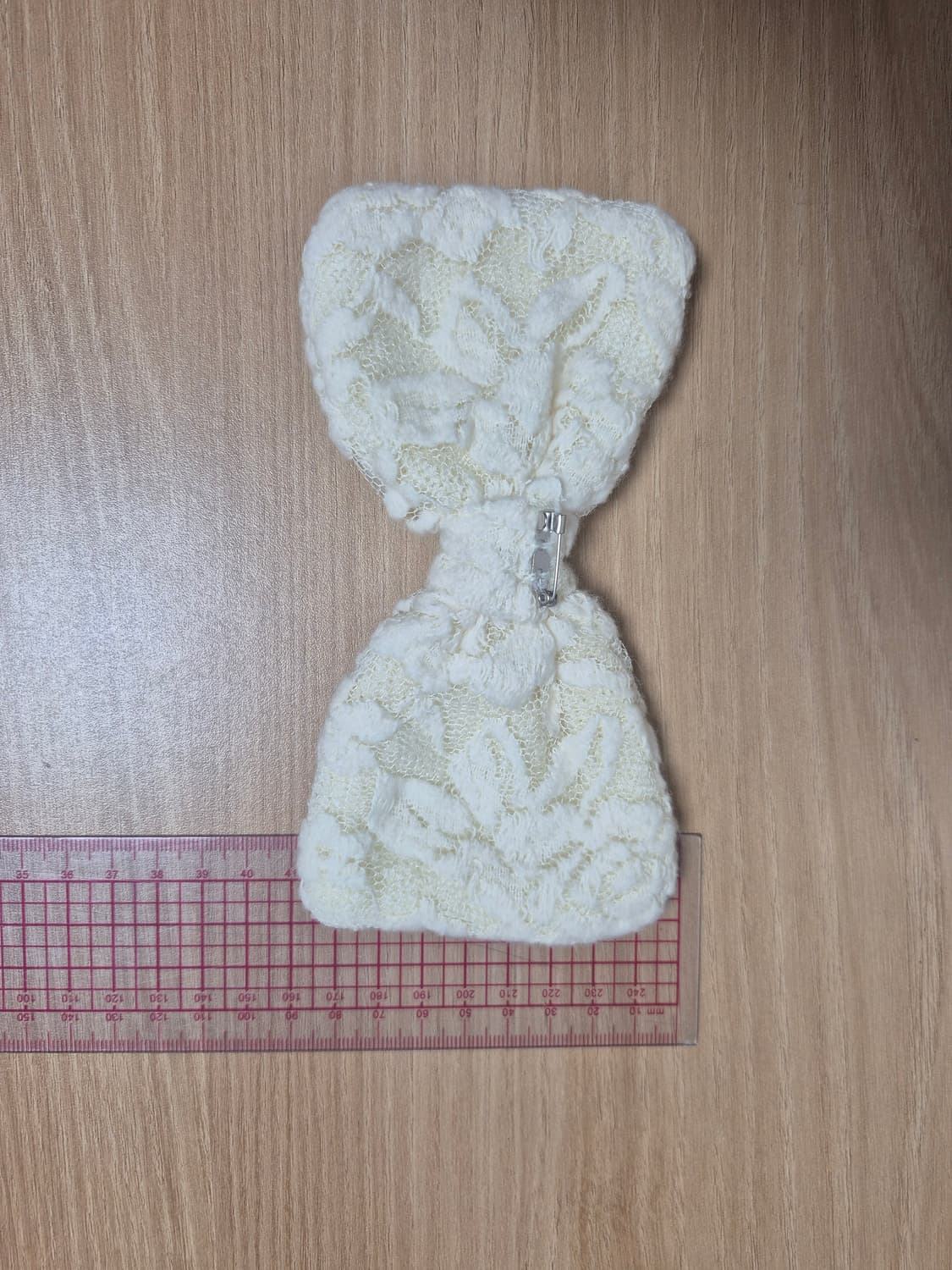 리즈리사 리본브로치 아이보리칼라 상품이미지3