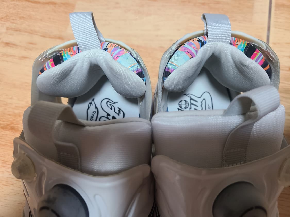 리복 펌프퓨리 샤인화이트 265(260추천) 상품이미지3