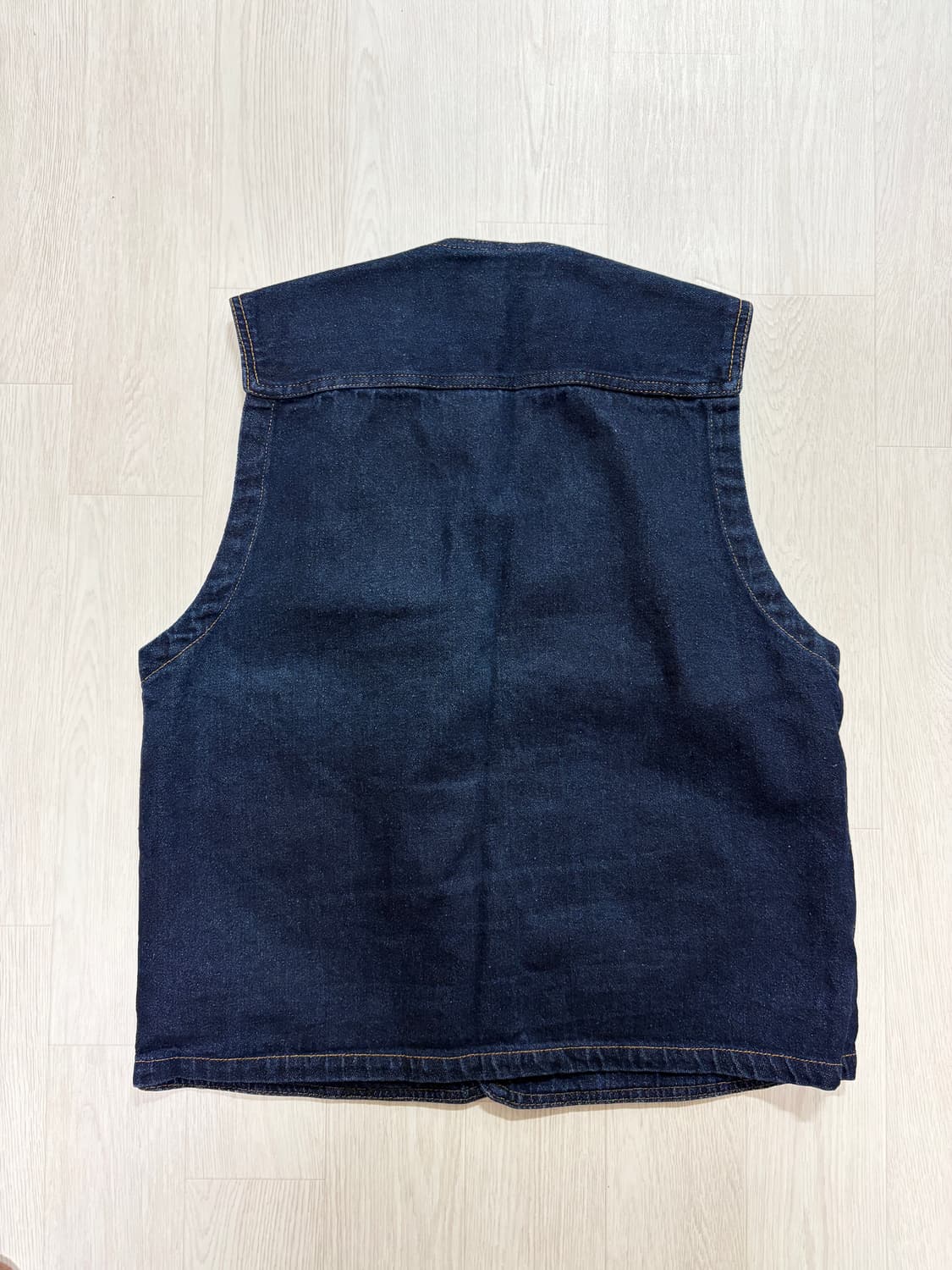 빈티지 데님 피싱 베스트 L 상품이미지4